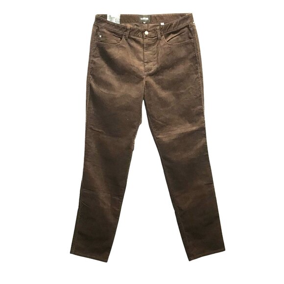 LINKSOUL MacKenzie Stretch Brown Corduroy 5 Pocket Pant Ellis Men 36L X 33 - Picture 1 of 8
